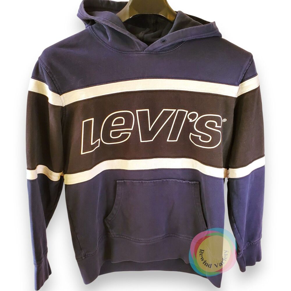 Levi's Size Large Colorblock Batwing Hoodie